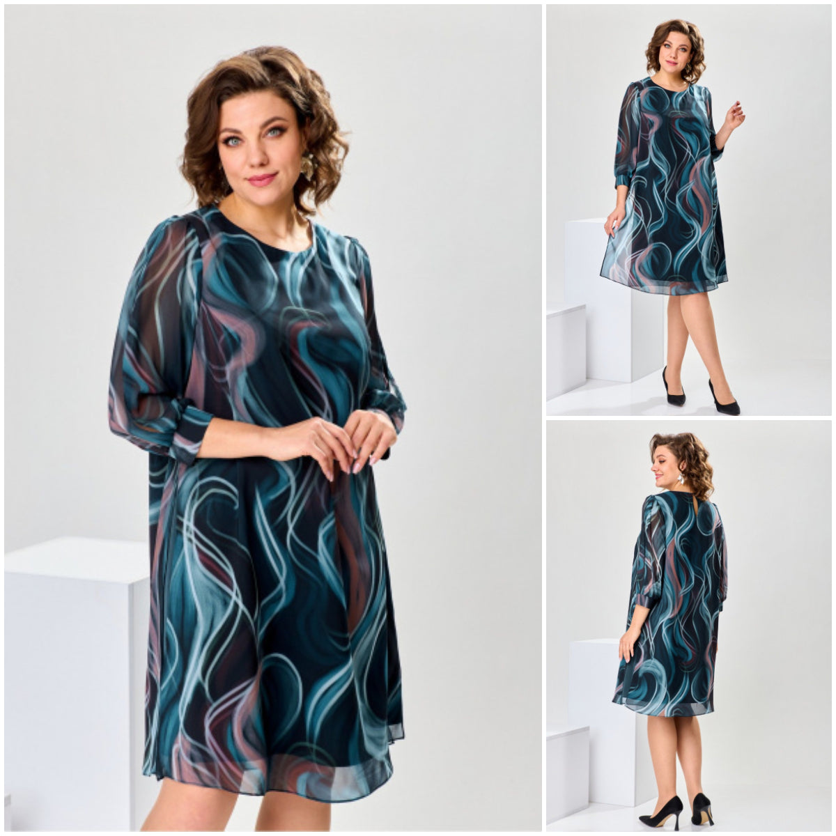 🍁【S~5XL】💖Rochie eleganta de inalta calitate